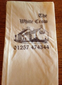 The White Crow Napkin