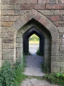 Rivington Castle - A Stunning Corridor of Arching Doorways