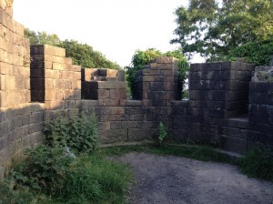 Rivington Castle - The Top of One of Four Towers