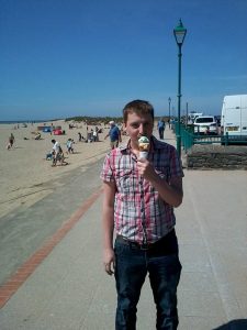 ice cream wales Aberdovey Beach
