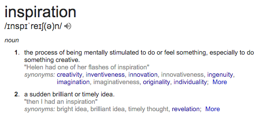 inspiration-definition